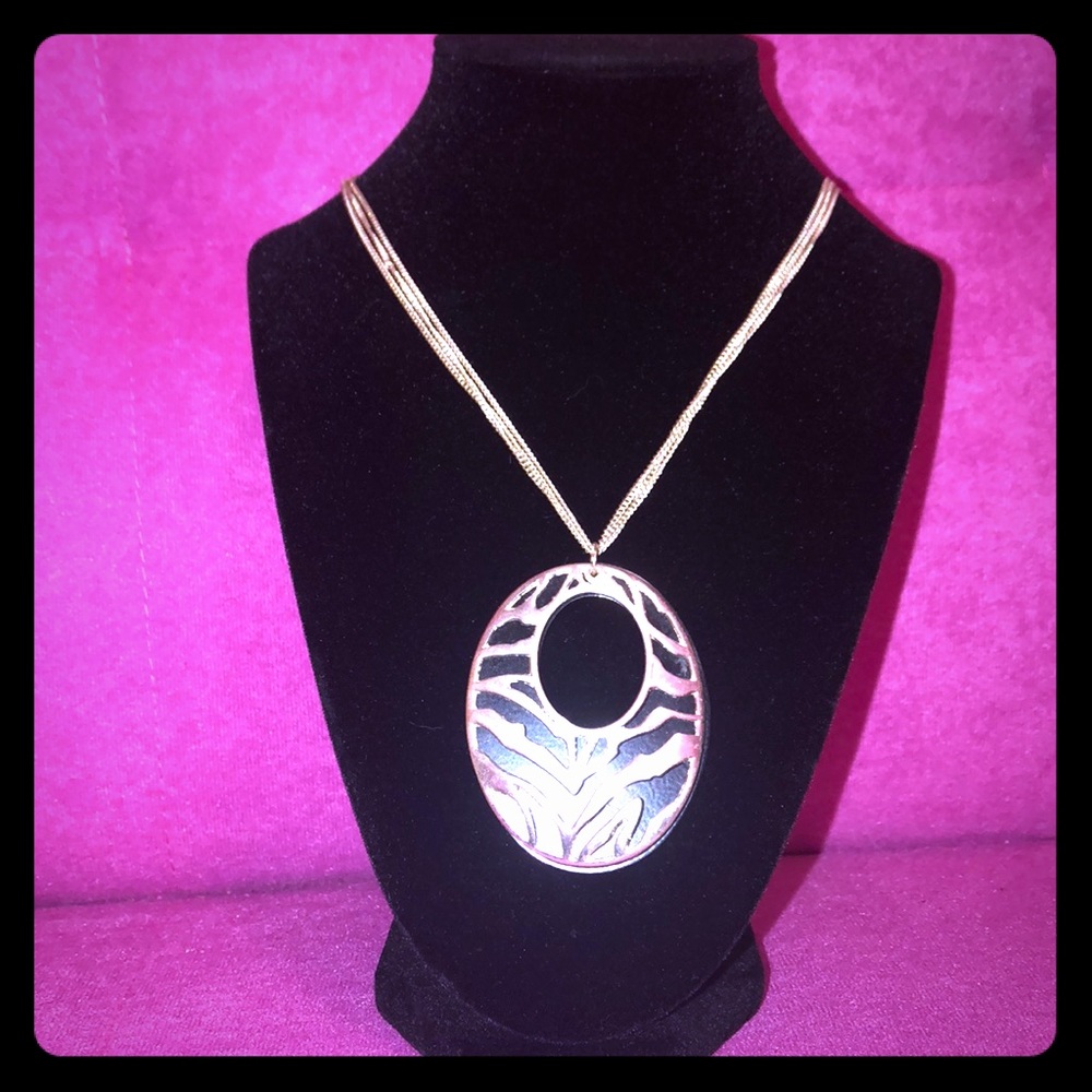 ⭐️Sofia Zebra Two-Toned Necklace